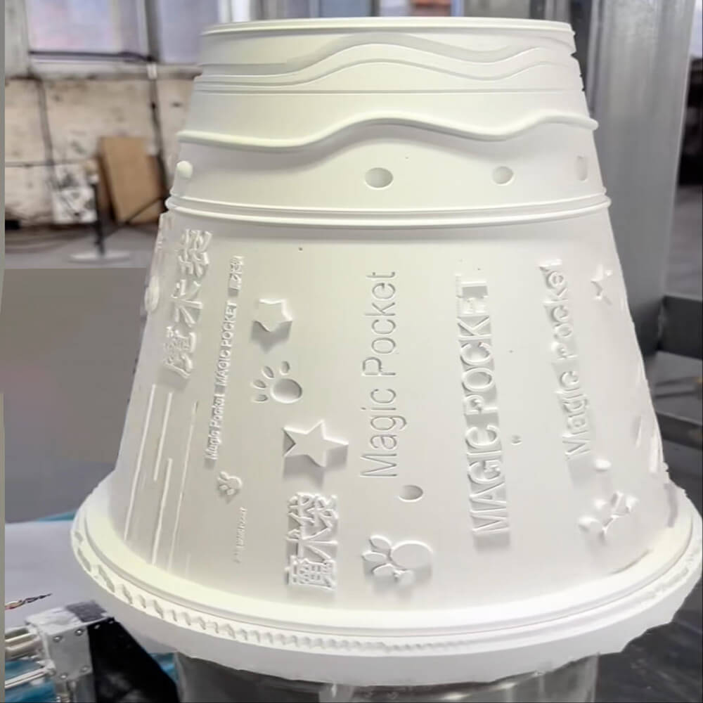 Plaster Mold 3D Carving