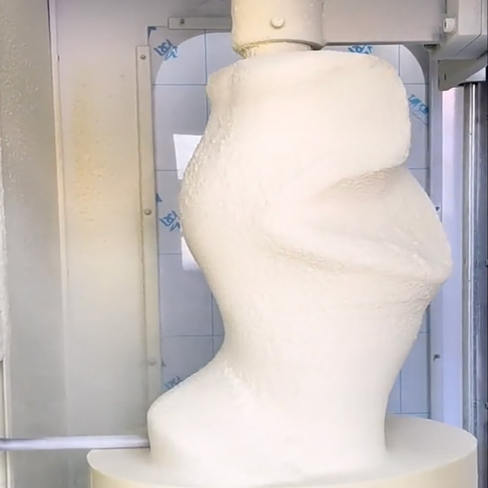 polyurethane mold cnc milling sample
