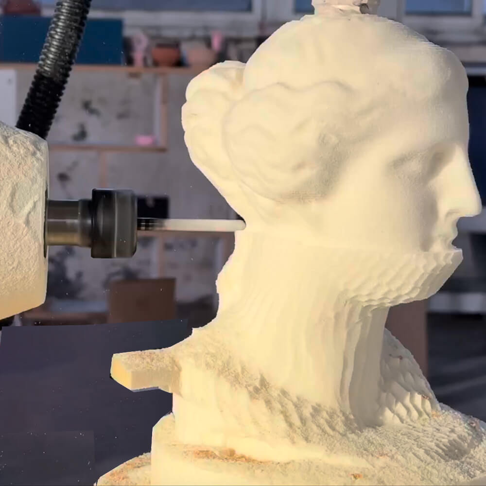 polyurethane mold milling
